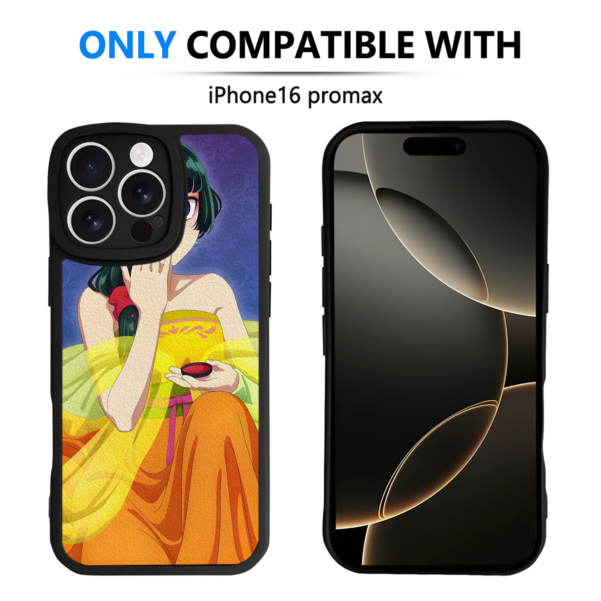 （画像用） 薬屋のひとりごと The Apothecary Diaries 【iPhone 16シリーズ対応】シリコンスマホケース（レザー調） 材質：シリコン